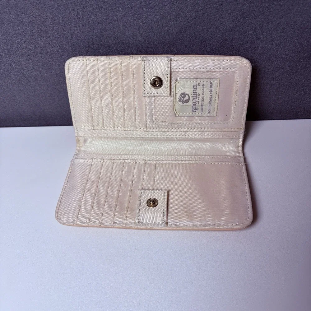 Spartina 449 Bifold Snap Floral Pattern Slim Wallet